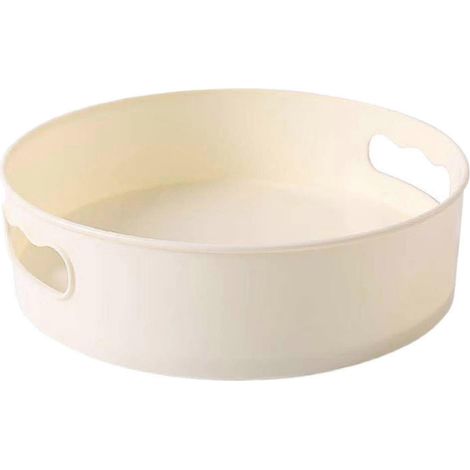 Plateau de rangement rotatif à 360 degrés, organisateur de condiments de cuisine, récipient cosmétique (1/4)