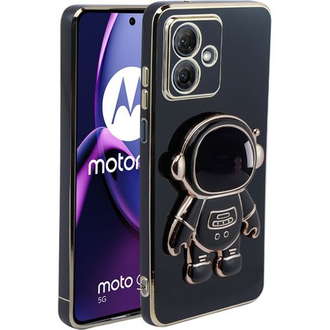 Funda para Motorola Moto G54 5G, Astronauta, negra (1/5)