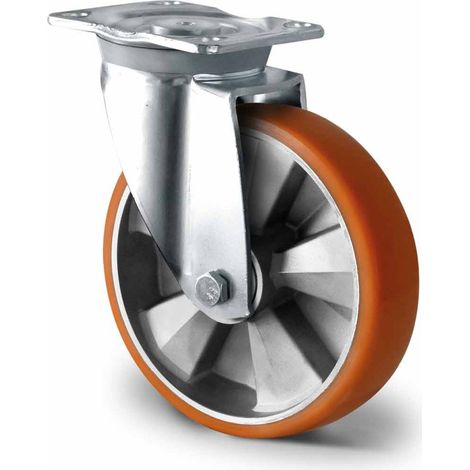 CASCOO Lenkrolle ø 200 mm Serie BAU5 Doppelkugellager K-Serie