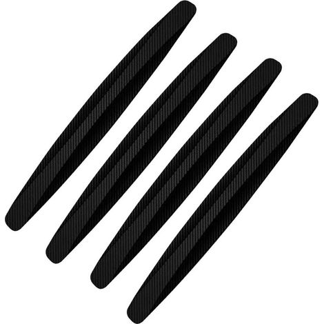 4 Klebestreifen, Stoßstangenschutz aus kratzfestem PVC, universell für vordere und hintere Ecken (1/5)