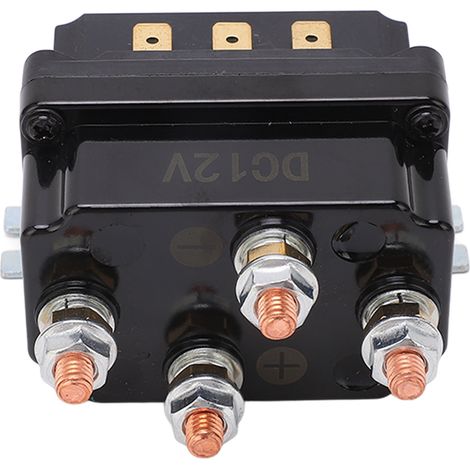 Relais de treuil 250 A intégré, étanche, en laiton ABS, pour treuil électrique de véhicule tout-terrain 12 V