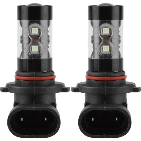 Set bestehend aus 2 x 9005 HB4 8000K Eisblau 50W LED-Scheinwerfern für Nebelscheinwerfer und Servolenkung. - AquaForge
