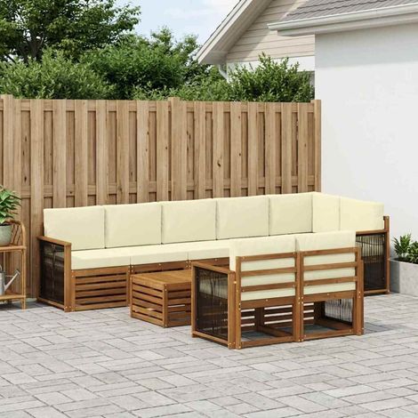 vidaXL Sofagarnituren Massivholz Akazie (1/5)