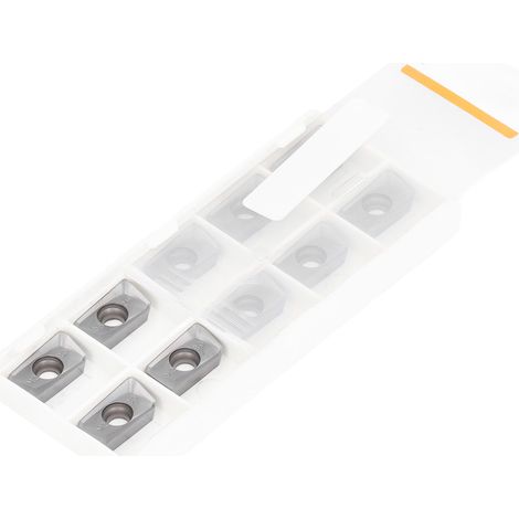 10 plaquettes de tournage CNC APMT1604PDERM2 noires, revêtues carbure pour acier inoxydable creux, fraisage haute performance