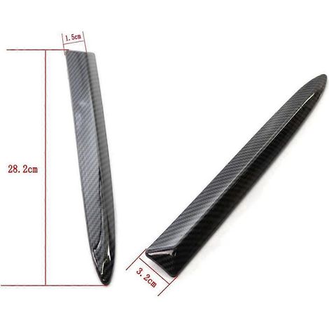 Baguette de finition supérieure de pare-chocs avant pour automobile, compatible avec 500 2007-2015 35455041 735455042 735455056 73 (1/4)