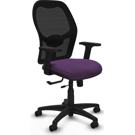 Silla de oficina piqueras y crespo Alocén transparente reposabrazos ajustables (1/2)