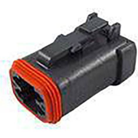 Boîtier femelle pour câble série DT TE Connectivity DT06-4S-EP06 Nbr total de pôles 4 1 pc(s) (1/2)
