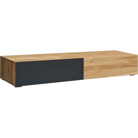 mobile TV in legno di Quercia Selvatica/ Cerro 195x52x32 quercia naturale oliato FRANKFURT 107