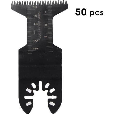 50 Langzahn-Sägeblätter 44 mm für Bosch Dremel Fein Oszillationswerkzeuge (1/5)