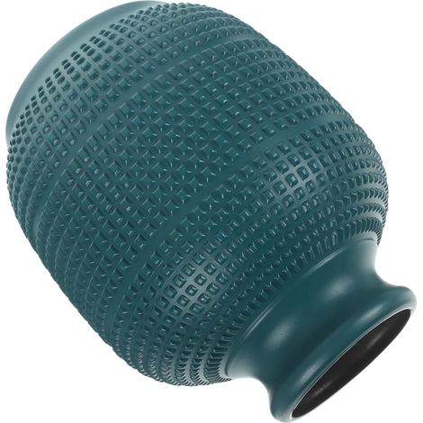 Vase Décoratif en Plastique Hydroponique Bleu Marine, Petit Format Compact pour Compositions Sèches et Fraîches, Support de Fleurs pour Maison et Bureau (1/5)