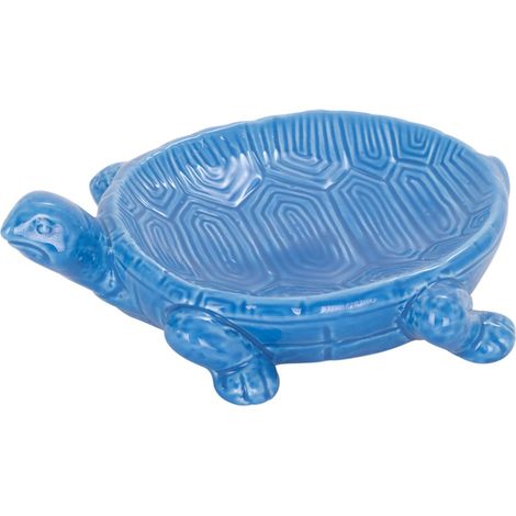Signes Grimalt Tray 2U Blue - Vassoi in ceramica da decorazione - 6x15x18cm