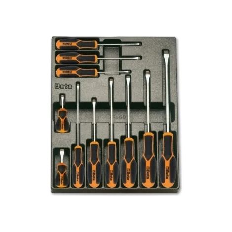 Beta Termoformato rigido con assortimento utensili 11 Pz. T167MH cod. 024240182