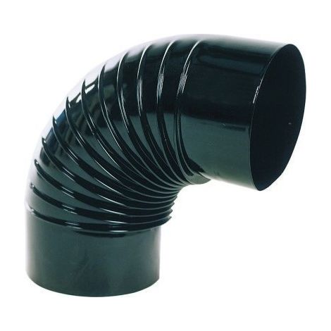 Codo Tubo Estufa 90 120 Mm A/Vit Ne Exojo (1/4)