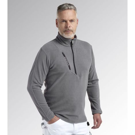 Arbeits-Pullover aus Mikrofilz POLAR POCKET LITEWORK - Stahlgrau 3XL (1/5)