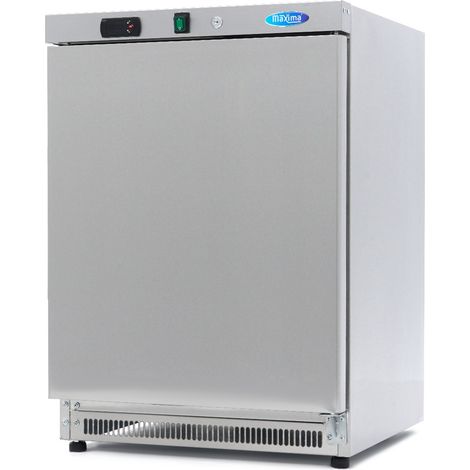 Congélateur professionnel 200L - 2 étagères fixes en inox - Contrôle numérique - Dégivrage automatique - Maxima