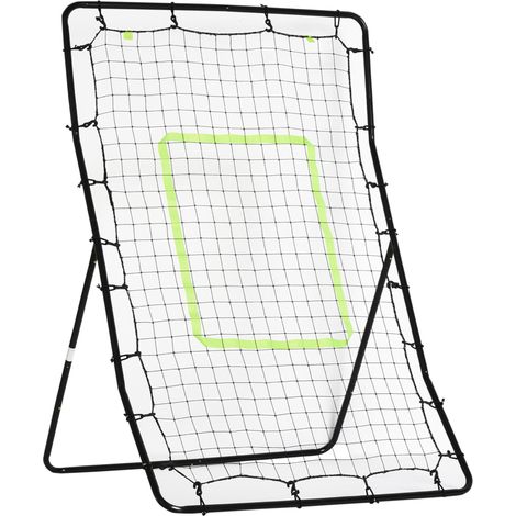 HOMCOM Rebounder Net Target Ball Kickback Baseball Training Equipment Play (1/5)
