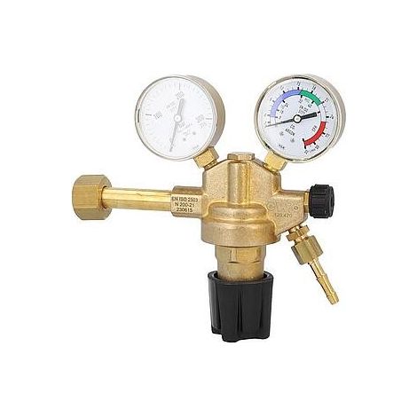 Regulateur de pression de bouteille pour Argon + dioxyde de carbonne