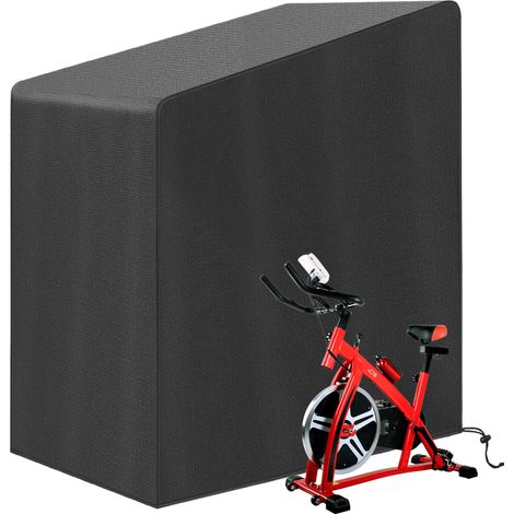 Housse de Vélo d'appartement Intérieur et Extérieur, Coupe-vent, Housse de Vélo d'exercice Imperméable Contre la Pluie, Le Soleil et la Poussière. (1/5)