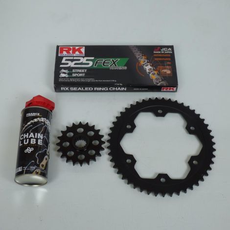 Kit chaîne France Equipement pour Moto BMW 800 F R 2013 à 2018 (1/3)