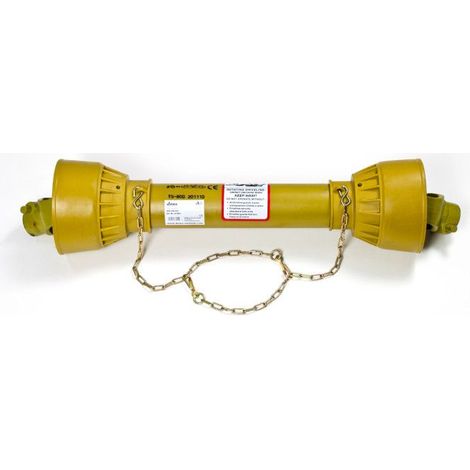 Dema – Cardan 750-1000 mm pour tracteurs jusqu'à 27 cv – Arbre à cardan 1 3/8" – Vitesse 540 t/min – Puissance 280 NM