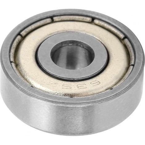 10pcs roulement à billes en acier à gorge profonde, roulement à billes à gorge profonde avec roulement en acier, roulement à billes 634-ZZ avec piste de roulement à gorge profonde(635-ZZ) (1/5)