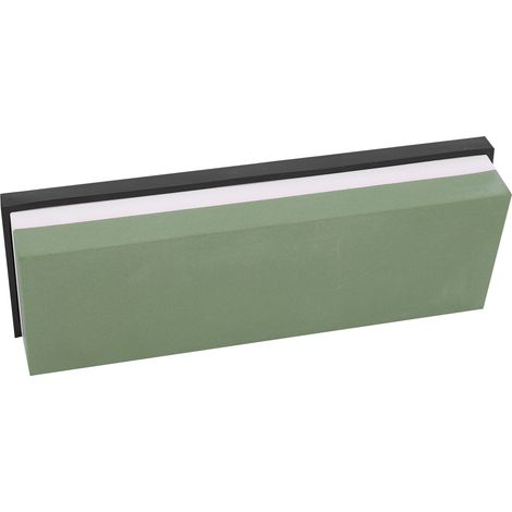 Doppelseitiger Schleifstein, Körnung 1000/4000, weißes Aluminiumoxid, mit Sockel, für Küche und Haushalt (1/5)