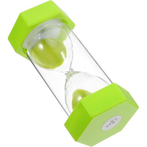 Artibetter Minuteur de Sable 2 en Verre Vert Clair (1/5)