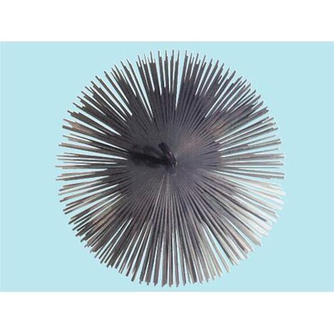Scovolo in acciaio tondo con anello Art. 213 - mm. 450