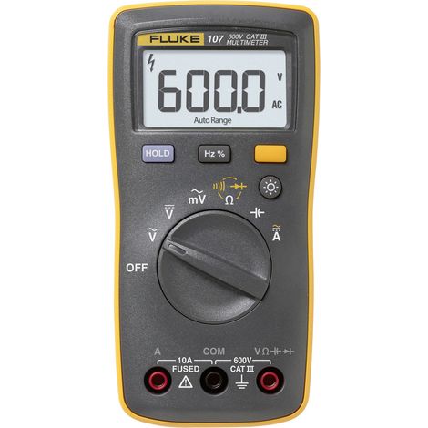 Fluke 107/EUR Hand-Multimeter  digital  CAT IV 600 V Anzeige (Counts): 6000