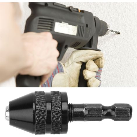 Schnellwechseladapter für 0,3–3,6 mm Schnellwechsel-Bohrfutter mit 1/4-Zoll-Sechskantschaft (1/5)