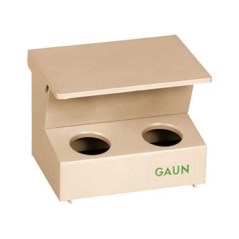 Gaun Feeder Hopper fÐ©r Bodenpalomos, 2 Lcher, Kapazitt 1 kg