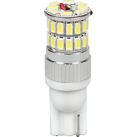 12V Mega-Led 36 - 36 SMD x 1 chip - (T10) - W2,1x9,5d - 2 pz - D/Blister - Bianco - Doppia polarità (1/4)