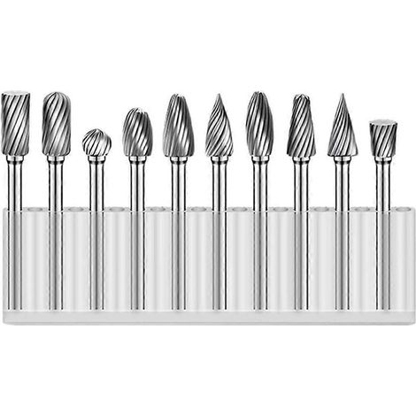 Fraises à profil unique en carbure de tungstène, forets rotatifs diamantés, outils rotatifs idéaux pour le travail du bois (1/4)