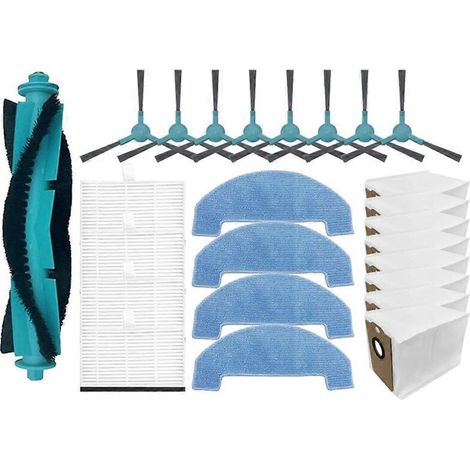 For Dreame Mova E10 / E20 Plus / Trouver E10 / E20 Pro Plus / Proscenic Q8 Max / Ultenic D10 / T10 Lite Filter Brush Mop (1/5)