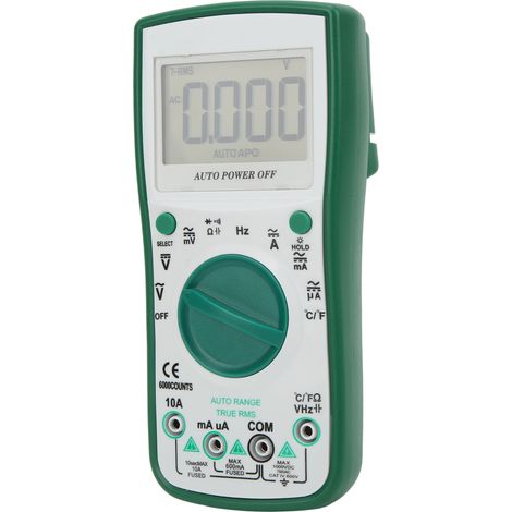 58X 6mF 10A Digitalmultimeter, automatische Bereichswahl, Überlastschutz, Hochspannungsalarm, Tester (1/5)