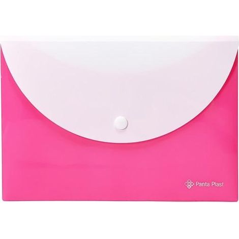 Enveloppe A5 Focus à deux poches rose