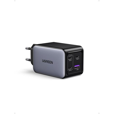 65W 4 Ports Chargeur USB C Rapide Prise Secteur Compatible avec 17 Pro Max Air 16 Plus 15 14 13 12 11 Galaxy S26 S25 S24 S23 A15 Pixel 10 9 8 iPad MacBook Neo Air Pro (1/5)