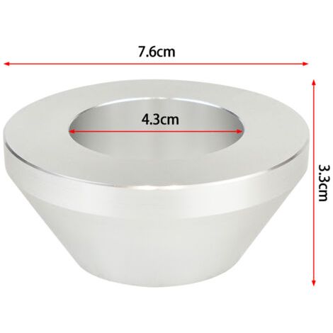 QORVA-Cône de centrage pour changeur de pneus manuel pour voiture et camion, compatible avec une ouverture de moyeu jusqu'à 3 pouces (1/5)