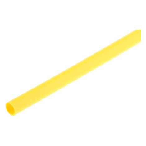 Tubo termorestringente 13mm 125º giallo 1mts Xbpt12.7am1