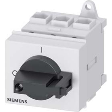 Lasttrennschalter Schwarz 3polig 16 mm² 32 A 690 V/AC Siemens 3LD22300TK11 (1/3)