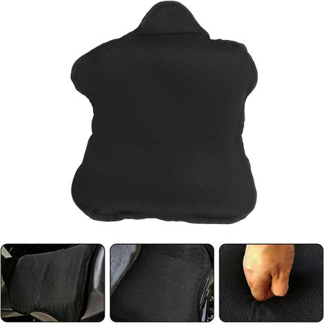 Coussin de gel moto, housse aérée et amortissante pour siège de moto, couverture rafraîchissante