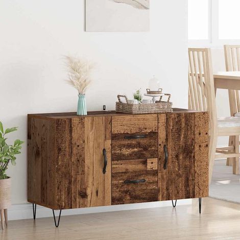 Buffet-Meuble de rangement Bois Ancien 100 x 36 x 60 cm Bois d'ingénierie 278786 (1/5)
