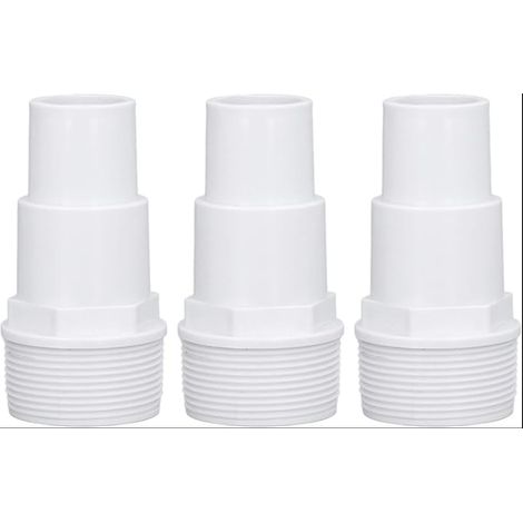 Adaptateurs de Tuyau à Filetage Externe G1-1/2, Adaptateur de Tuyau de Pompe de Filtre de Remplacement, Fournitures de Piscine pour Remplacement de Piscine Hors Sol (1/5)