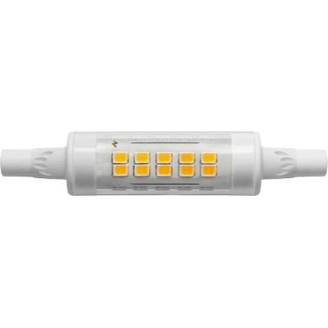 Bombilla lineal led 78mm r7s 5.5w 720lm 3000k luz calida ø1,6x7,8cm edm (1/5)