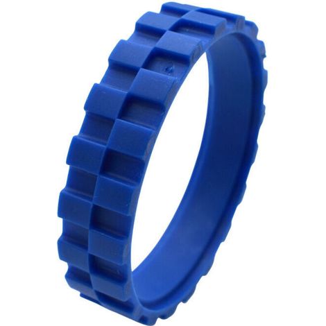 Roues Bleues pour IROBOT ROOMBA Série 500, 600, 700, 800 et 900 (Pack 2 Unités) Antidérapant, Excellente adhérence et Montage facile(2 pièce,bleu) (1/4)