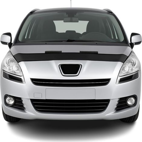 Protège Capot pour Peugeot 5008 2010 à 2016, Bra de Capot Protection, Noir