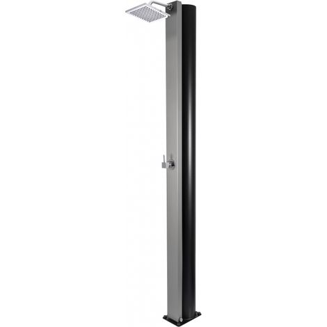 Douche de piscine solaire SQUARE grise 40L (1/5)