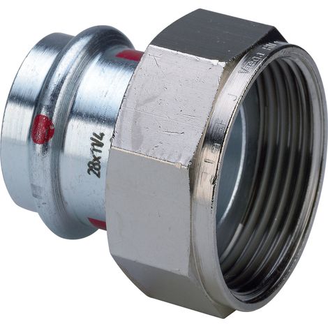 Raccordement par vis avec SC Prestabo 1163 en acier galvanisé 22 mm x G3/4