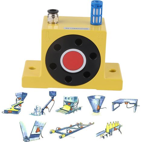 Vibrateur pneumatique à billes GT20 G1/4" - Turbine pneumatique industrielle (1/5)