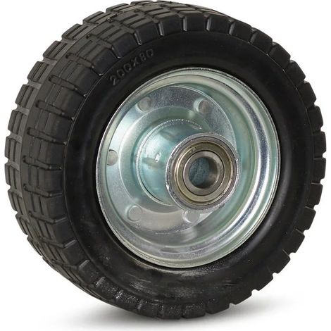 Roue libre - MESO - Caoutchouc large - 200mm - 600kg (1/2)
